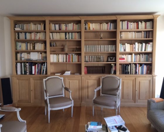 Bibliothèque de style Neo-Classique