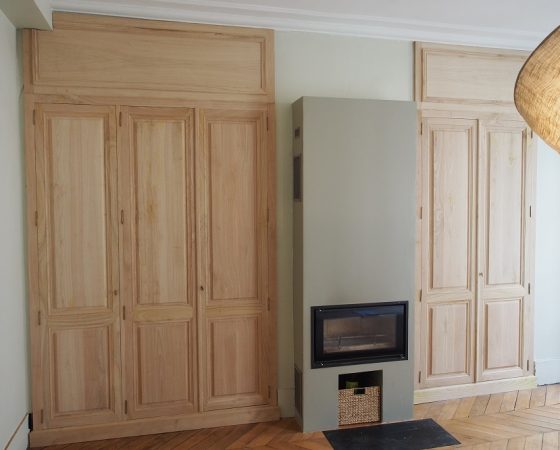 Façades néo-classique pour remplacer d’anciennes portes plates
