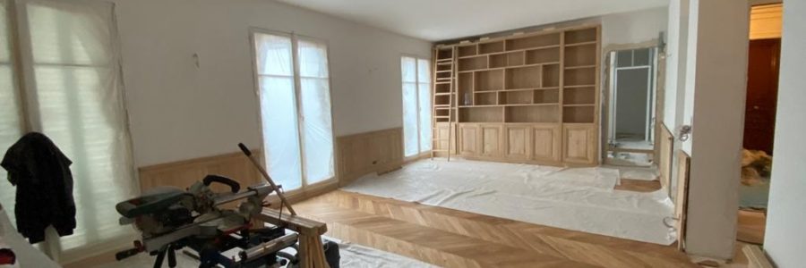 Agencement d’un appartement dans le XVIe arrondissement de Paris